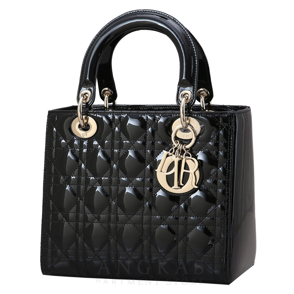 CHRISTIAN DIOR(USED)크리스찬디올 레이디디올 페이던트 미듐